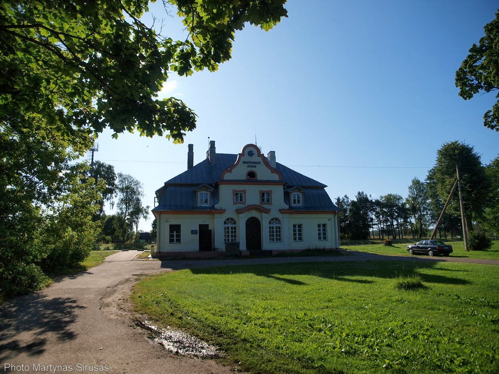 Rūdiškės, geležinkelio stotis by Fototisena.lt Martynas Sirusas