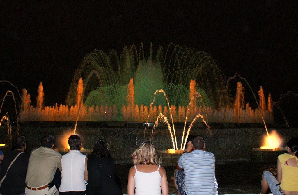 BARCELONA MAGIC FOUNTAINS by Topseee