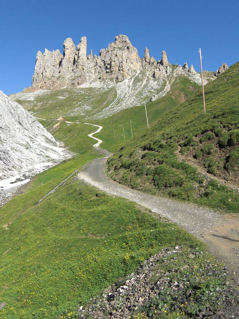 Passo de Duron y Denti di Terra by zinaztli