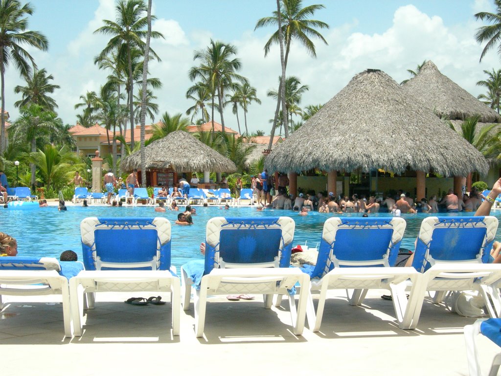 Swim Up Bar at the Beach Pool by ebmarquez