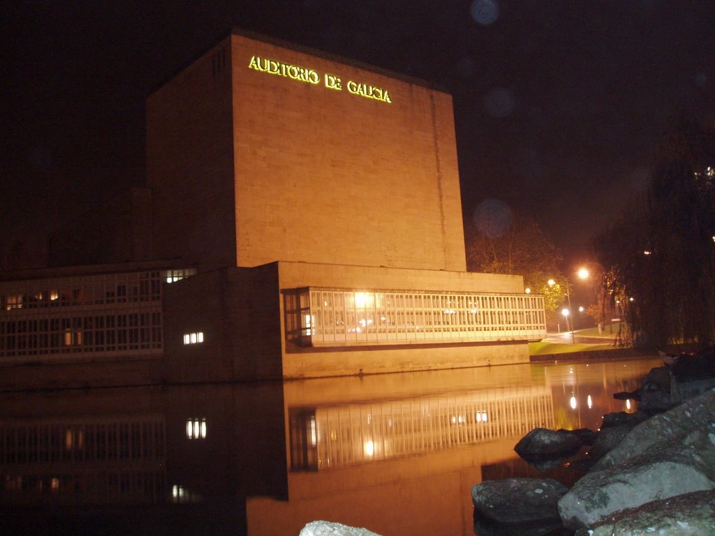 Auditorio de noche by Gonzalo San Martín F…