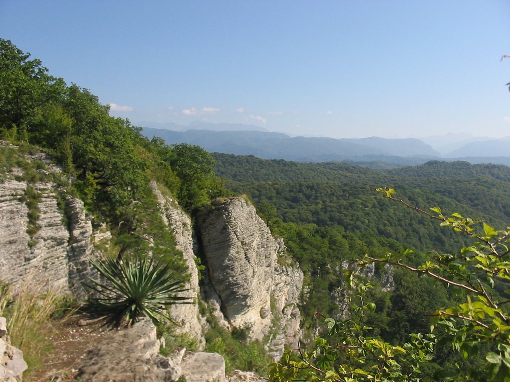 Rocks near Agura river by vmalenko