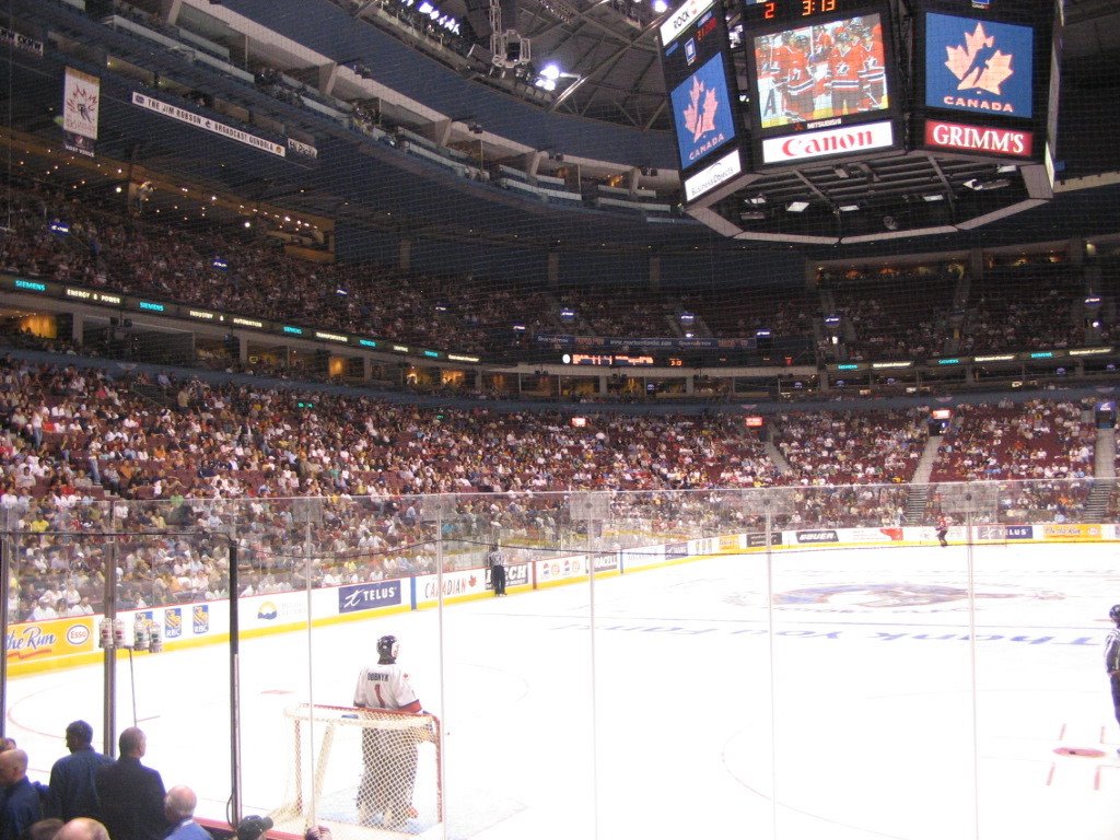 Hockey day in vancouver by Korvan Gerrard Morki…