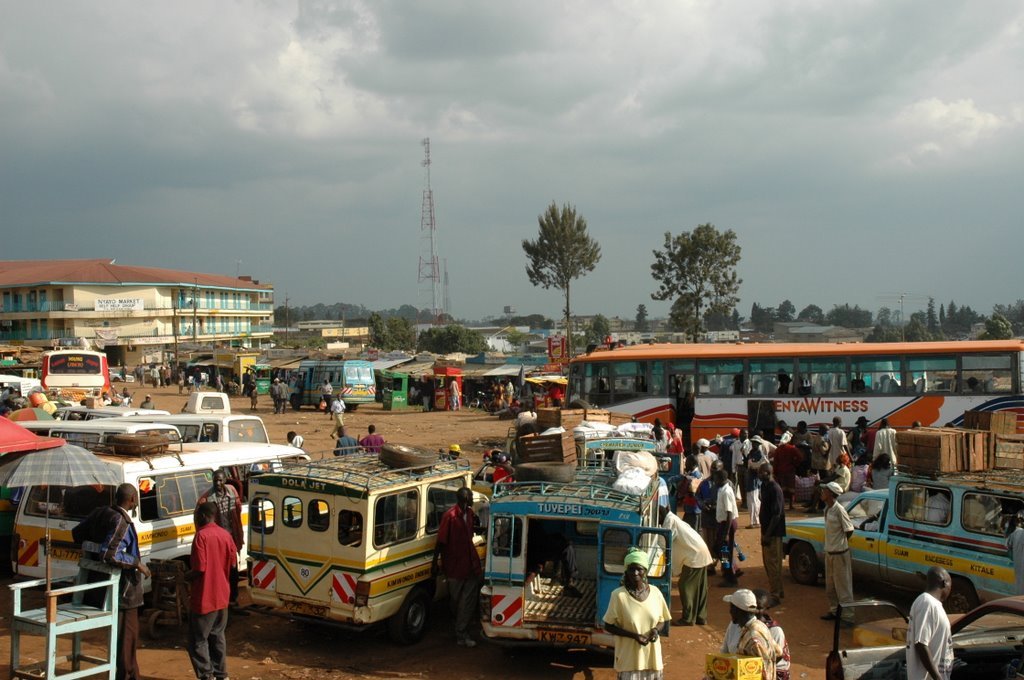 Kitale Bus Station by Henry.C.M.James