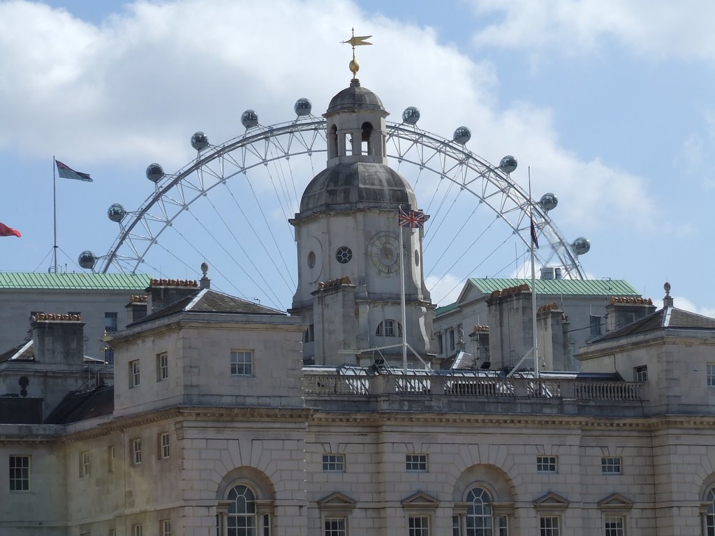 Horse guards and Eye by craigyb1439