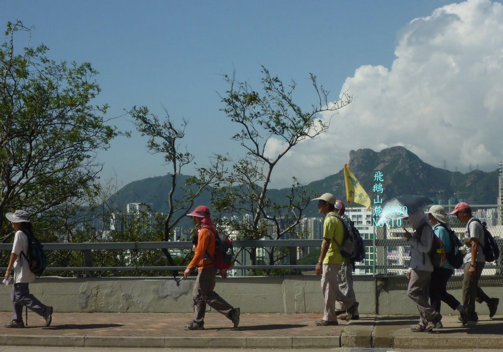 Viewing Lion's Rock from Clearwater Bay Road by SurfingNicola