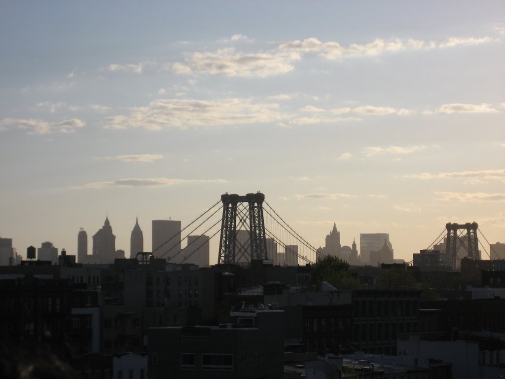 From Williamsburg, Brooklyn apartment rooftop by remi4979