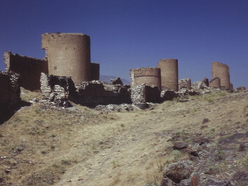 Armenian Old Capitol Ani, City wall by Ardani