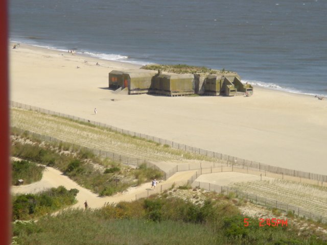 WW2 Bunker as seen from Cape May Light by studentJCase