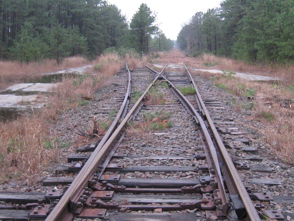 Abandoned Spur to Clayton Cos. Inc. sand mine in Woodmansie, NJ by PRPPhotos