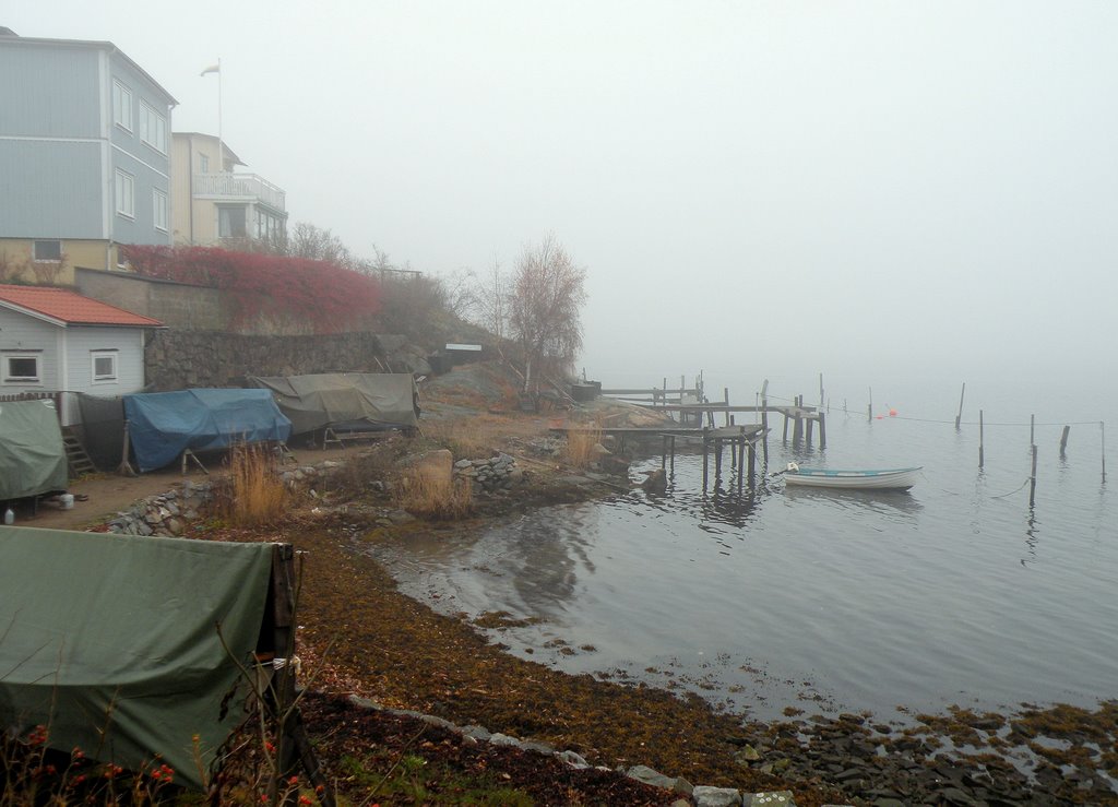 Saltö on a foggy day 1 by Spacebug