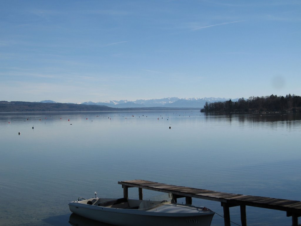 Ammersee Blick nach Süden by Muerre