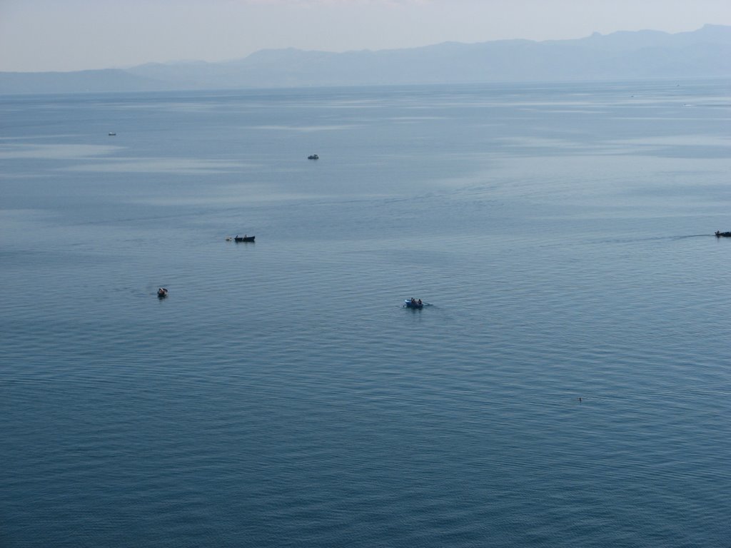 Ohrid lake by alien words