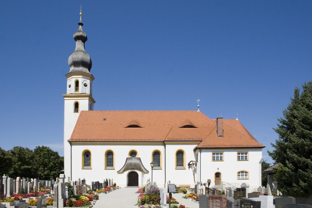 Kirche St. Martin in Saaldorf by Franz M.