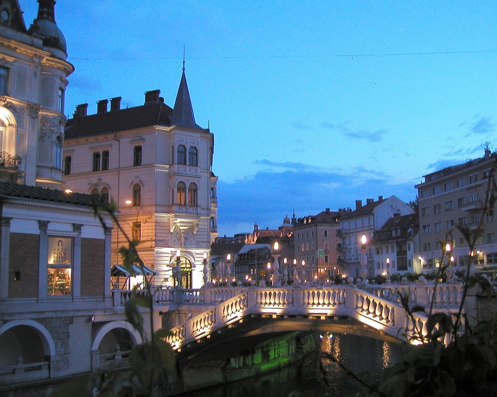 Ljubljana evening by pcmoore