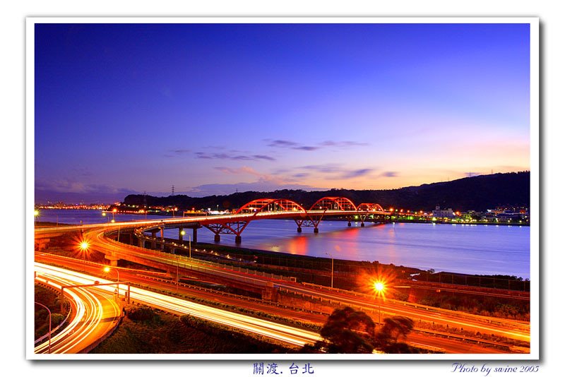 Guandu Bridge: the Sunset by swinelin