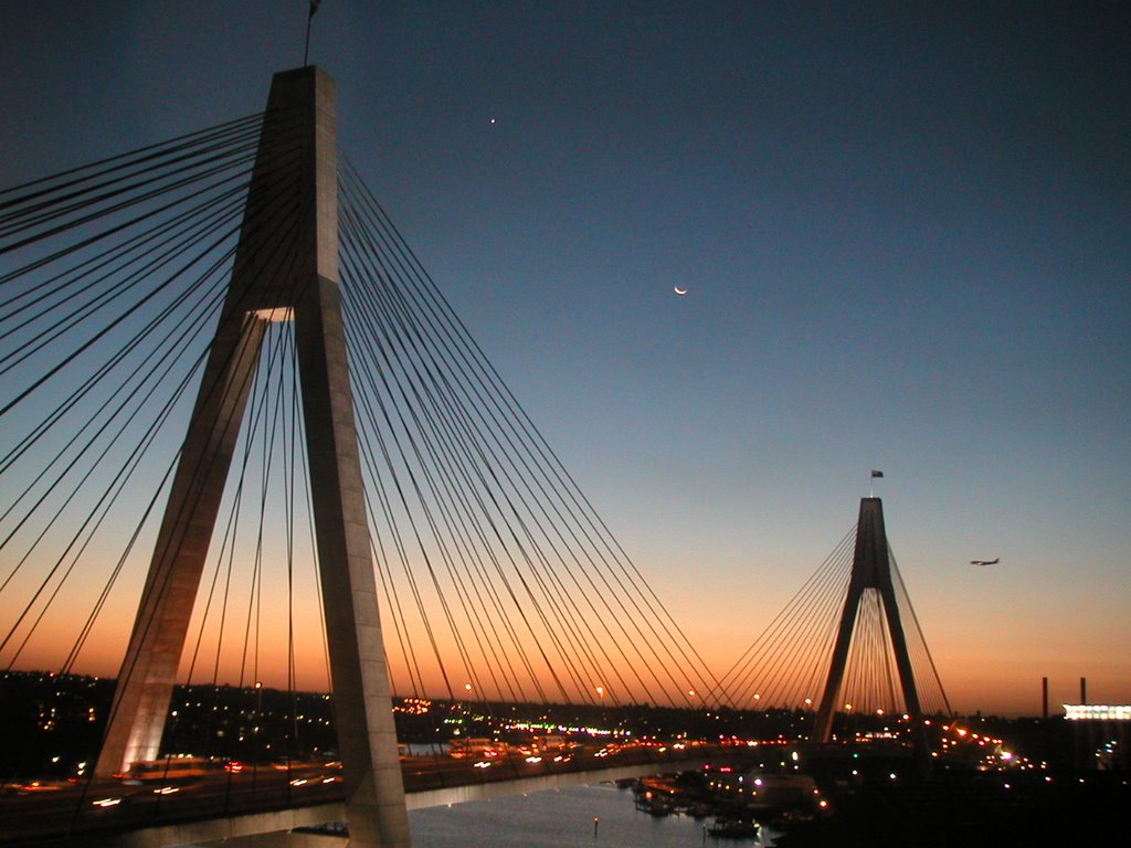 Anzac Bridge by everydayiloveu