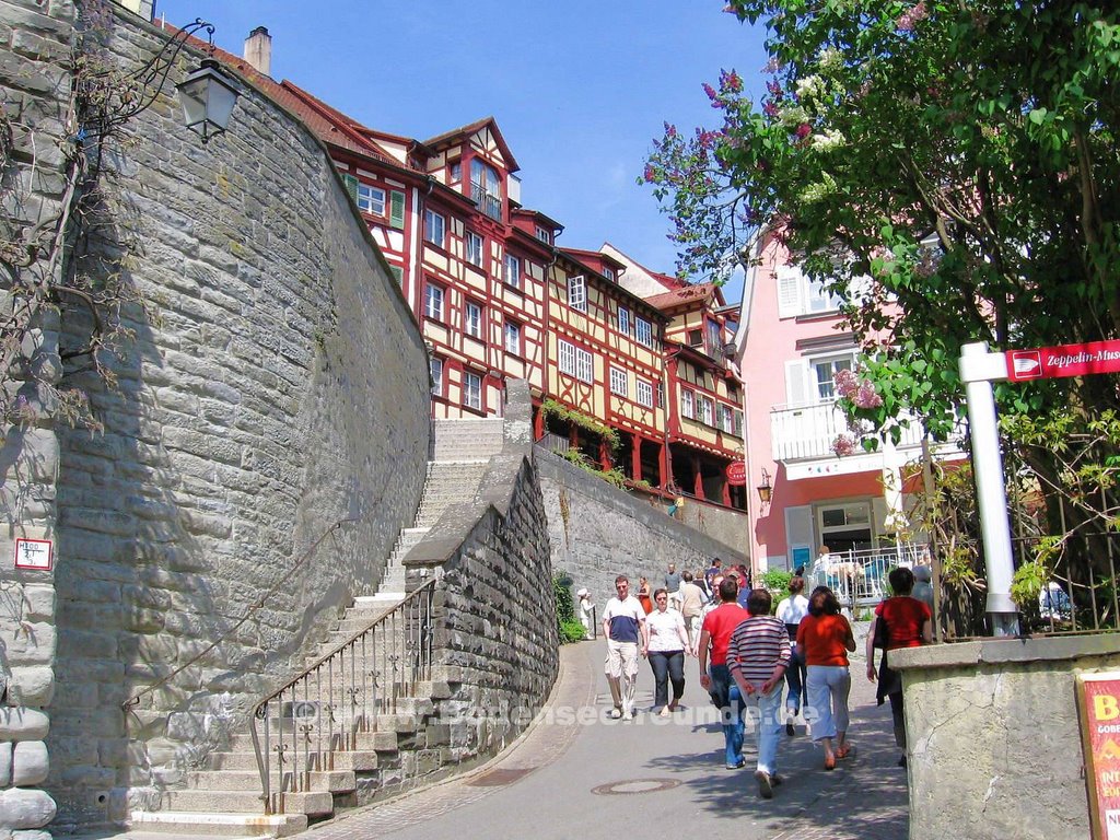 Meersburg Steigstrasse by Bodenseefreunde