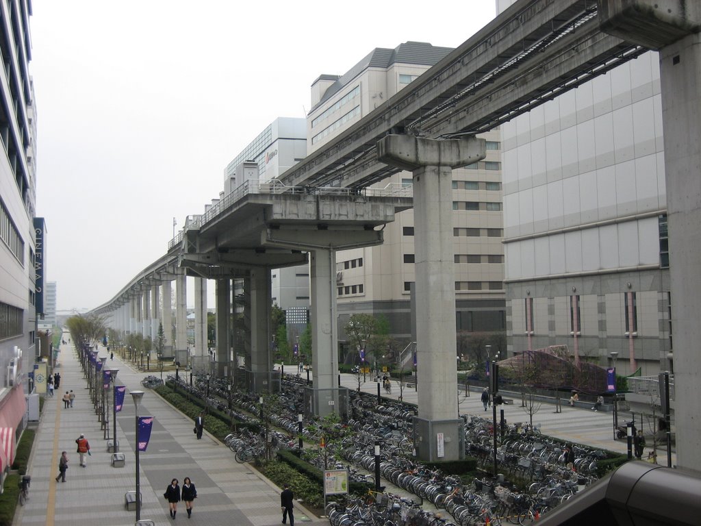 Tachikawa, Monorail bridge by steve matzkov