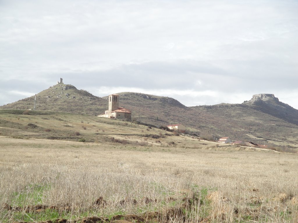 Iglesia y castillo de lara by juan jose cantero gomez