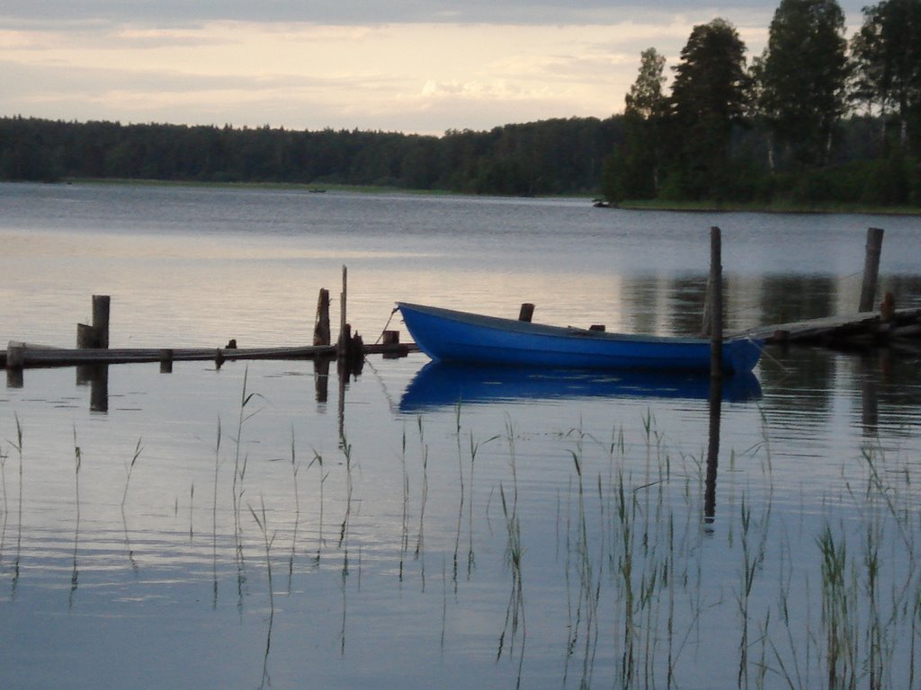 Вечер на пристани / Evening on the quay by Stenina_Irina