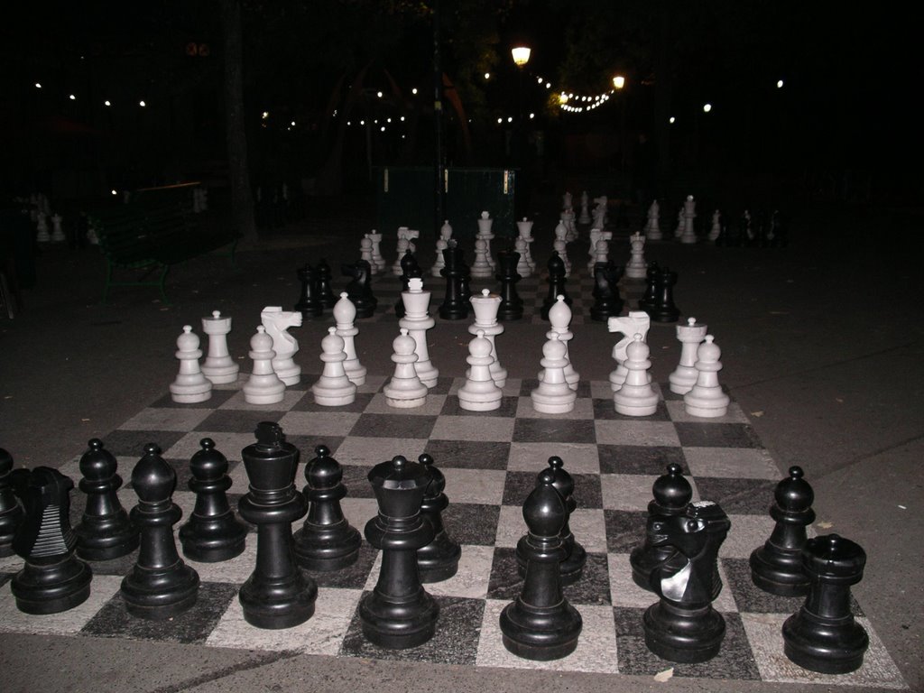 Genève: Parc des Bastions: chess by Snowcat