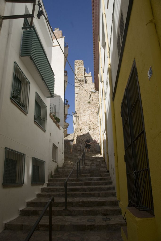 Blanes - View NW towards the Church by txllxt