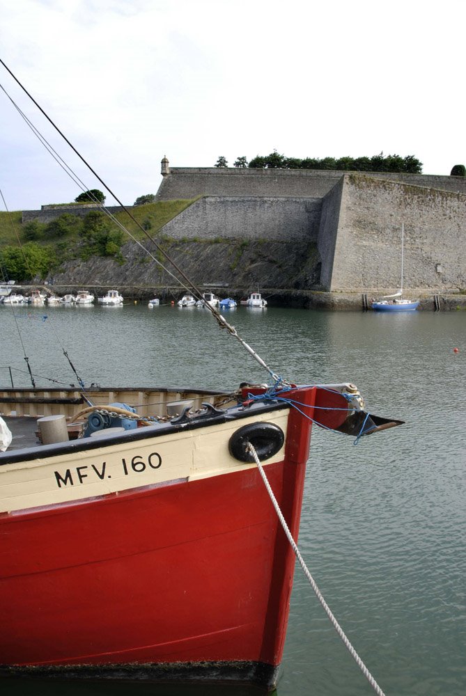 Belle-Île-en-Mer, la forteresse du Palais by Louis-Michel Désert