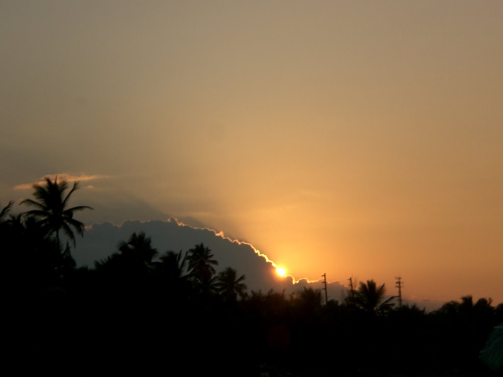 Sunset at Caracoles, Arecibo by betzy