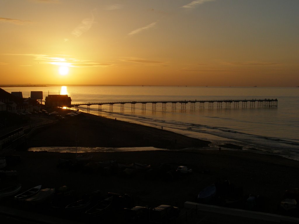 Saltburn Pier by Adrian Dennis