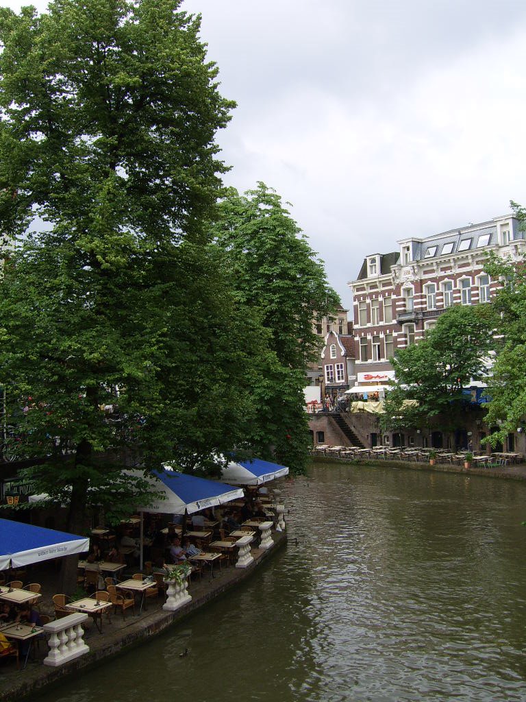 Utrecht et ses canaux by Adeline