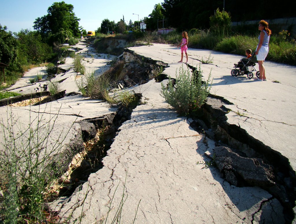 Landslide "Trifon Zarezan", Varna by Valery VALAZ