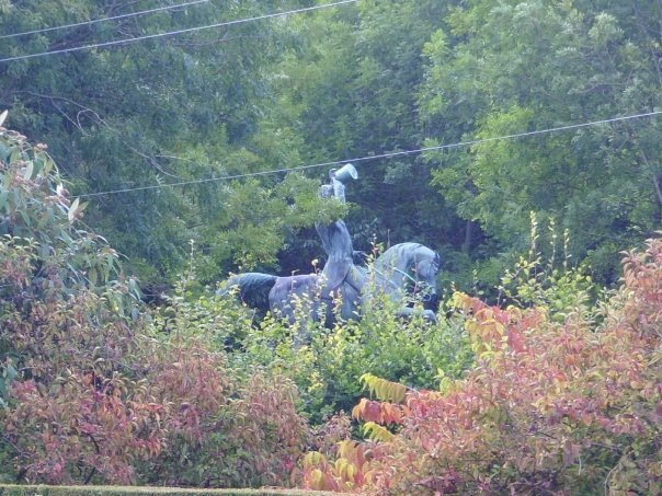 Statue at Oatanleigh, Near Ashford by bjwhite