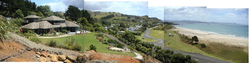 Kuaotunu Bay Lodge Panorama by asc