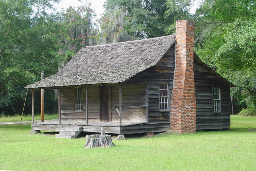 Weathered cracker cabin, Wefanie Ga (8-17-2009) 1 by Ken Badgley