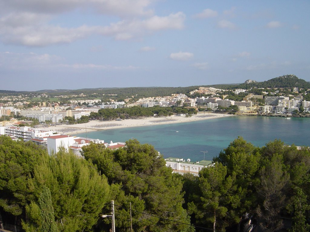 Vue de la plage du club santa ponsa by nobaz