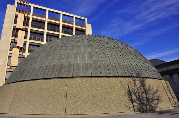 Planetarium and Manitoba Museum by daicrinne