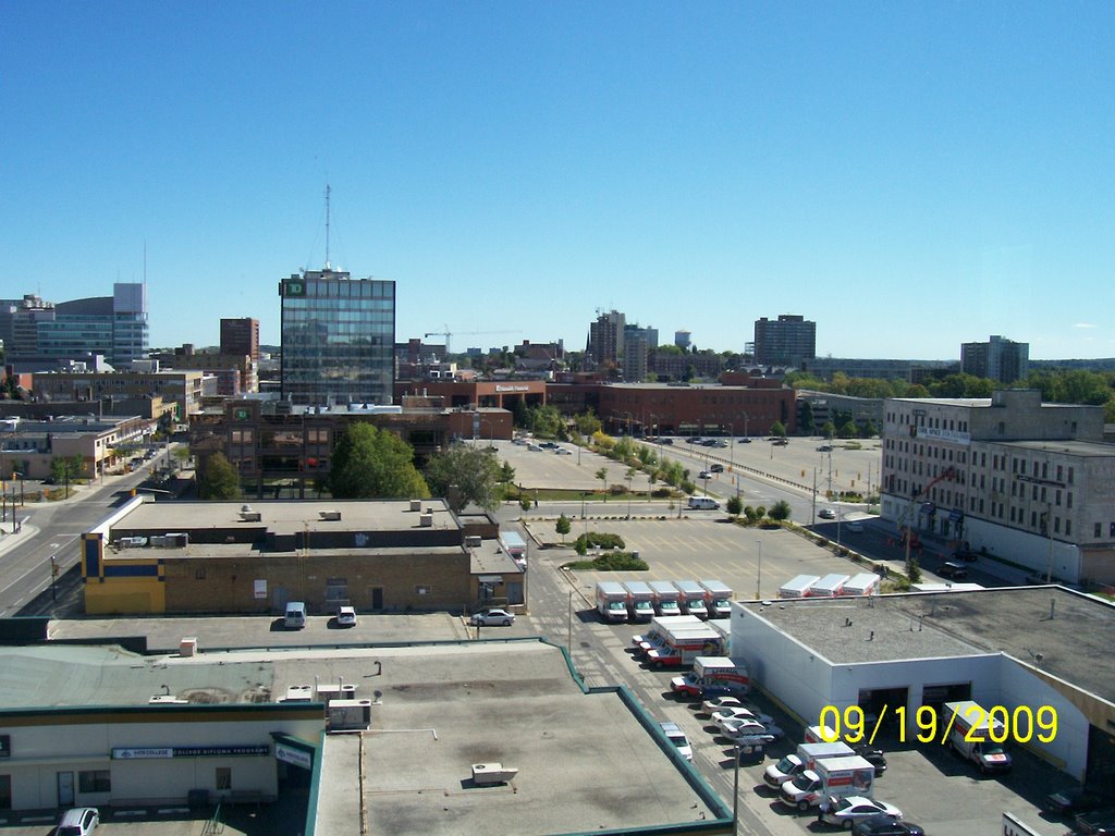 Kitchener - View of Downtown from School of Pharmacy by Wayne Carter