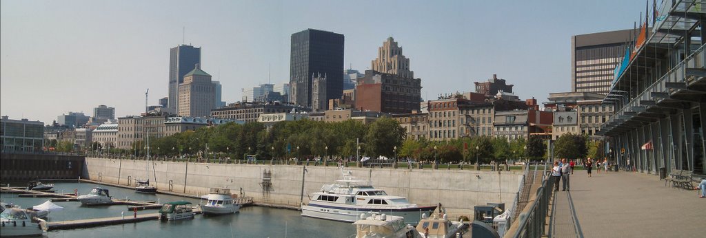 Montreal harbour by Andy Bradshaw