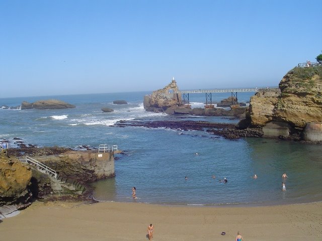 Biarritz Playa chica by El Gayo Rules