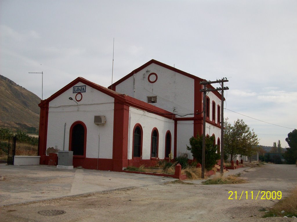 Estacion de ferrocarril de Loja by ceajota