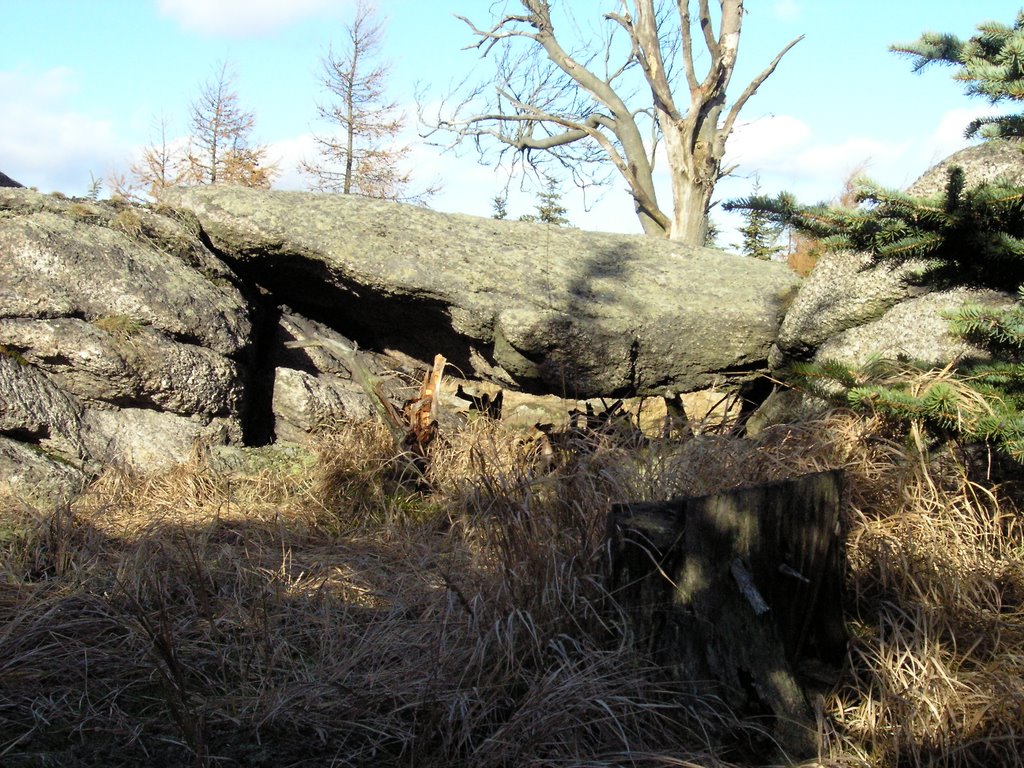 Medvědí skála, Bärenstein, Bernsteinberg by vaclav.ik