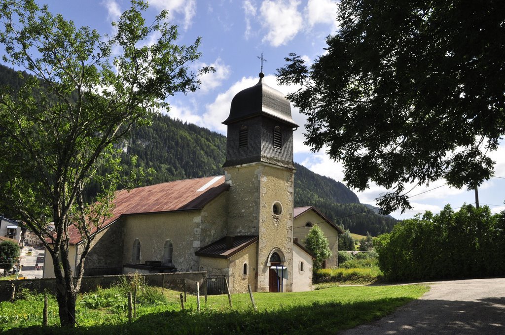 Églises de Mijoux 2 by Robert LE PENNEC