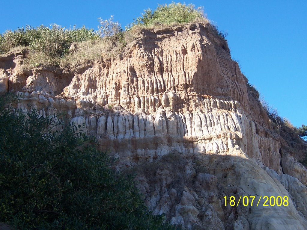 Barrancas junto al mar....cerca del Aguila by Martin Posse