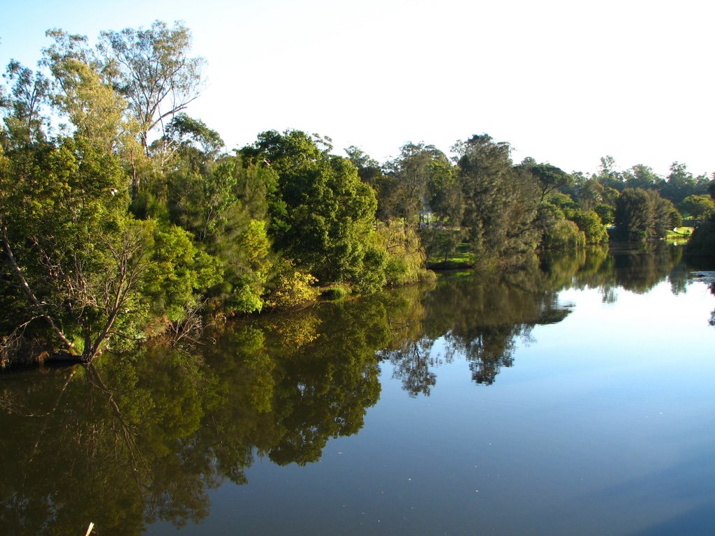 View of Parramatta river at the Parramatta Park by Mykola Pinkevych