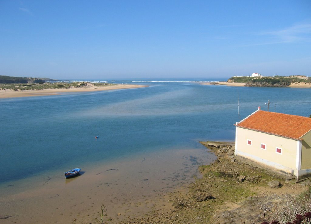 Rio Mira. Vila Nova de Milfontes, Portugal by Helvi H.