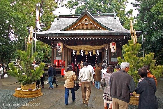 Hatsumoude at Sannomiya Jinja by Shinchan