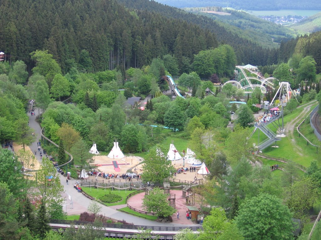 Fort Fun aus dem RiesenRad, Richtung Norden by der.flops