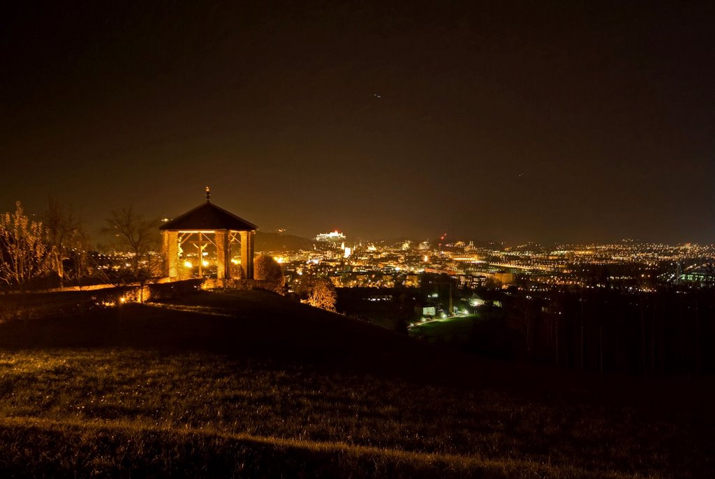 Blick vom Plainberg auf Salzburg by H.Hartl