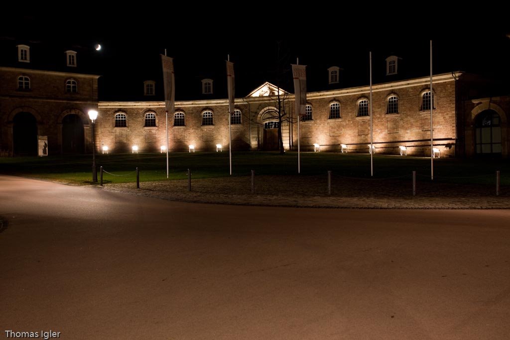 Bad Arolsen - Fürstlicher Marstall bei Nacht by Thomas Igler